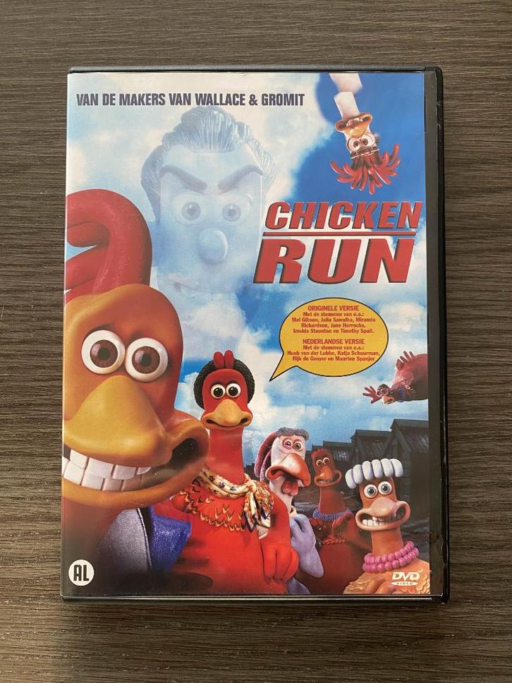 Chicken Run DVD (Engels & Nederlands gesproken), Cd's en Dvd's, Dvd's | Kinderen en Jeugd, Zo goed als nieuw, Film, Dieren, Alle leeftijden