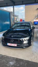 Mercedes a200 amg line met 6maanden garantie, Auto's, 4 cilinders, Zwart, 120 kW, 5 zetels