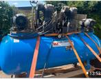 Industriële compressor  500 liter tank 1300 liter per minuut, Ophalen, Gebruikt