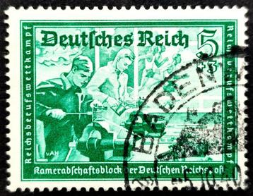 Deutsches Reich: Reichsberufswettkampf 1939, Enlèvement ou Envoi, Autres périodes, Affranchi