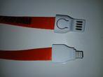 Lanyard / Oplaadkabel Usb naar iOS (iPhone) en Micro Usb, Ophalen, Zo goed als nieuw