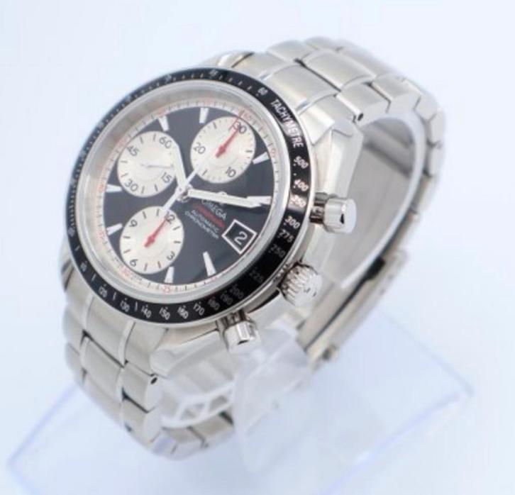 Omega Speedmaster, Handtassen en Accessoires, Horloges | Heren, Omega, Staal, Leer, Ophalen