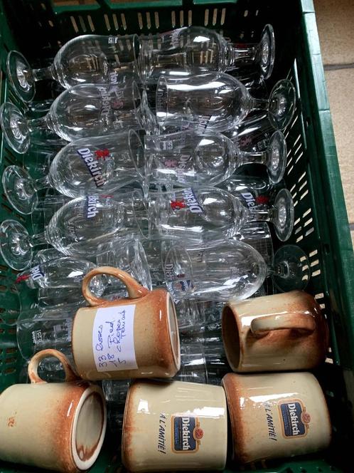 GLAZEN 220 STUKS, Verzamelen, Glas en Drinkglazen, Zo goed als nieuw, Bierglas, Ophalen of Verzenden