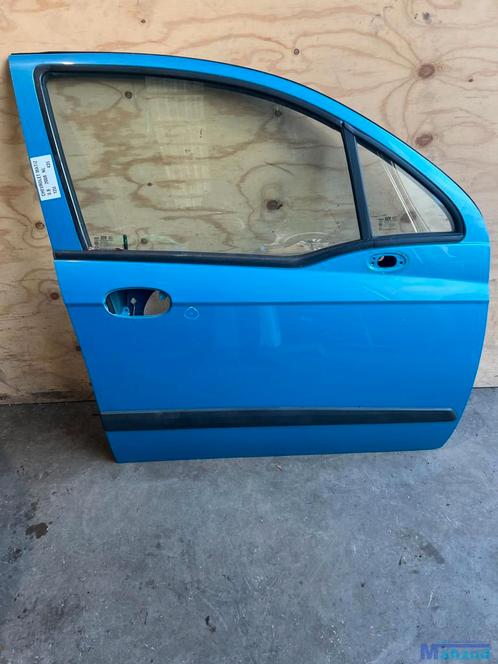 CHEVROLET MATIZ Blauw 12U Rechts voor deur 2005+, Auto-onderdelen, Carrosserie, Deur, Chevrolet, Gebruikt