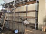 Stelling 4.30m x 3m hoog, Doe-het-zelf en Bouw, Steigers, Ophalen, Gebruikt, Gevelsteiger, 2 tot 5 meter