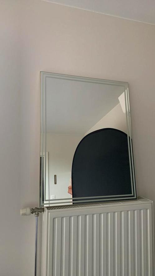Spiegel, Huis en Inrichting, Woonaccessoires | Spiegels, Zo goed als nieuw, 50 tot 75 cm, Minder dan 100 cm, Ophalen