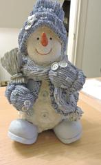 mooie decoratie  sneeuwman +-30cm, aangekocht +- 1997, Diversen, Kerst, Ophalen of Verzenden, Zo goed als nieuw