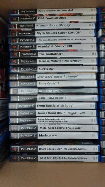 Veel ps2 games beschikbaar voor biedingen