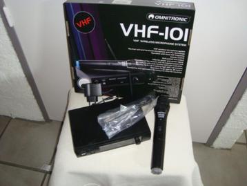 OPRUIMING: Omnitronic VHF-101 Draadloos microfoon (20221913) beschikbaar voor biedingen
