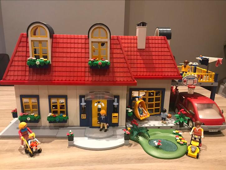 Playmobil huis met uitbreidingssets, Kinderen en Baby's, Speelgoed | Playmobil, Gebruikt, Ophalen