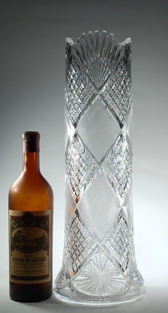 VAL SAINT LAMBERT - VASE 3009/17 - VSL, Antiquités & Art, Antiquités | Verre & Cristal, Enlèvement ou Envoi
