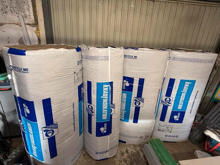 Isolatie van het merk Knauf, Doe-het-zelf en Bouw, Isolatie en Afdichting, Zo goed als nieuw, Glaswol, Ophalen