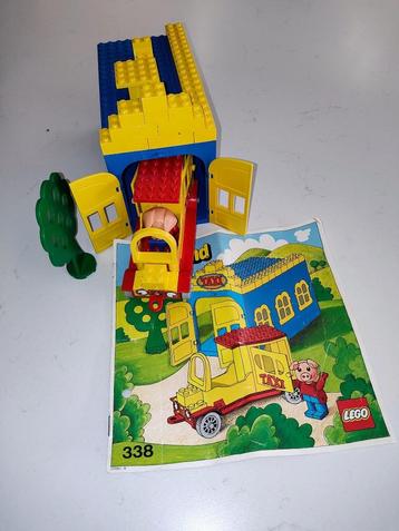 Nostalgische LEGO Fabuland Set: Taxi Station (338)  beschikbaar voor biedingen