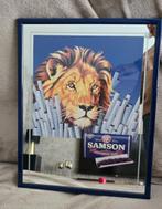 DRUM MATAALBORD IN NIEUWSTAAT & SAMSON SPIEGEL, Ophalen of Verzenden, Zo goed als nieuw, Reclamebord