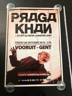 Poster Praga Khan Gent 2010, Comme neuf, Enlèvement ou Envoi