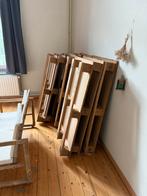 8 gratis palletten op te halen Gent, Doe-het-zelf en Bouw, Hout en Planken, Ophalen