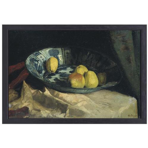 Nature morte avec des pommes sur une échelle bleue de Delft, Maison & Meubles, Accessoires pour la Maison | Peintures, Dessins & Photos