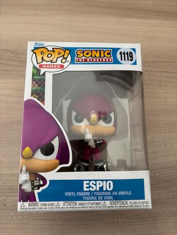 Espio #1119 Funko Pop! Games Sonic the Hedgehog beschikbaar voor biedingen