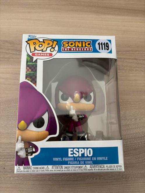 Espio #1119 Funko Pop! Games Sonic the Hedgehog, Verzamelen, Poppetjes en Figuurtjes, Zo goed als nieuw, Ophalen of Verzenden