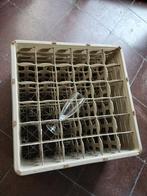 Mand voor afwasmachine, champagneflutes., Ophalen