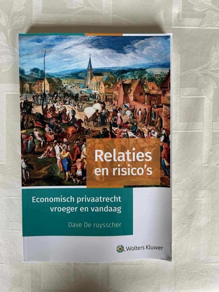 Relaties en risico's Economisch Privaatrecht VUB, Boeken, Studieboeken en Cursussen, Ophalen
