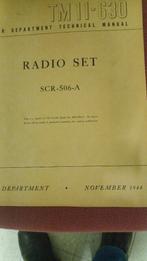 TM radio set SCR 506 A, Collections, Objets militaires | Seconde Guerre mondiale, Enlèvement
