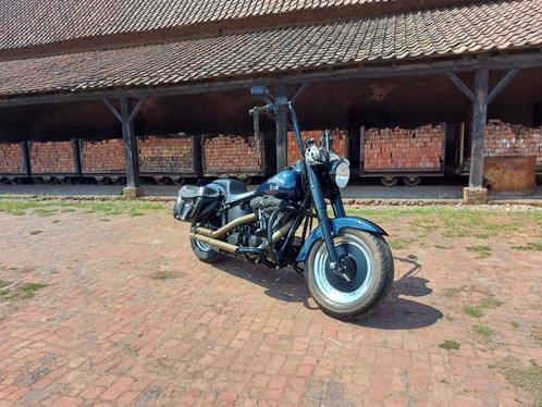 Harley Davidson FLSTF Fatboy 1992 | A2 RIJBEWIJS|, Motoren, Motoren | Harley-Davidson, Particulier, Overig, 12 t/m 35 kW, 2 cilinders