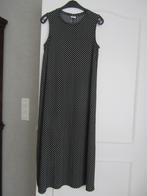 Jacqueline de Yong zwarte bolletjes jurk maat M, Noir, Taille 38/40 (M), Porté, Sous le genou