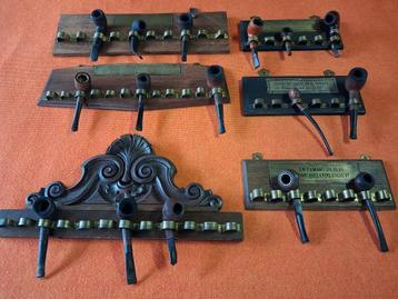 6oude pijprekken met pijpen beschikbaar voor biedingen