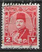 Egypte 1944/1946 - Yvert 224 - Koning Farouk  (ST), Postzegels en Munten, Postzegels | Afrika, Verzenden, Egypte, Gestempeld