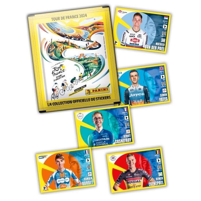 Tour De France 2024 panini, Hobby en Vrije tijd, Stickers en Plaatjes, Zo goed als nieuw, Ophalen of Verzenden