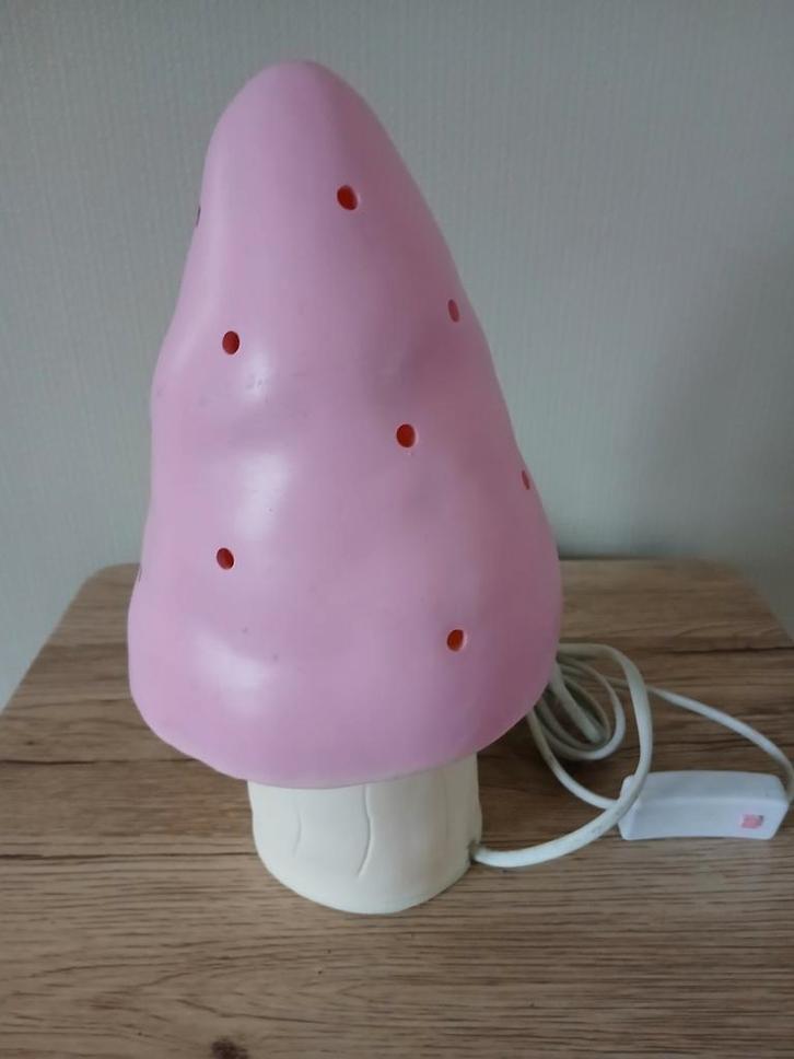 Heico paddestoellamp, Kinderen en Baby's, Kinderkamer | Inrichting en Decoratie, Zo goed als nieuw, Lamp, Ophalen of Verzenden