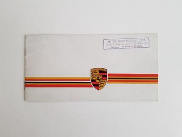Originele Porsche 924 - 911 - 928 brochure - Sonauto (FR) beschikbaar voor biedingen