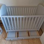 A vendre : lit bébé IKEA Gonatt + matelas + linge, Matelas, 70 à 85 cm, Enlèvement, Utilisé