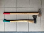 Bosbijl  80 cm Skania en Voorhamer 90cm Usa Hickory, Jardin & Terrasse, Outils à main, Enlèvement, Utilisé, Hache