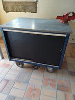 Werkbank L105xB75xH93 incl. bankschroef, Doe-het-zelf en Bouw, Werkbanken, Ophalen, Gebruikt, 70 tot 120 cm, Bankschroef