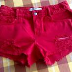 Rode shorts voor dames XS, Ophalen of Verzenden, Zo goed als nieuw, Overige kleuren, W27 (confectie 34) of kleiner