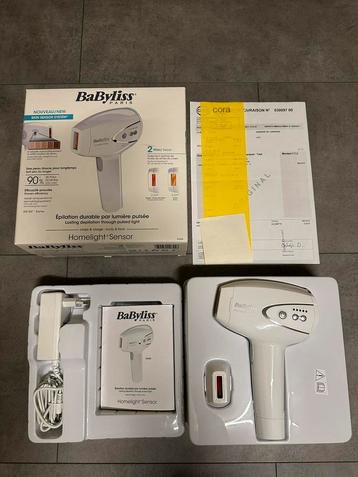 Epilateur à lumière pulsée Babyliss Homelight Sensor G960E