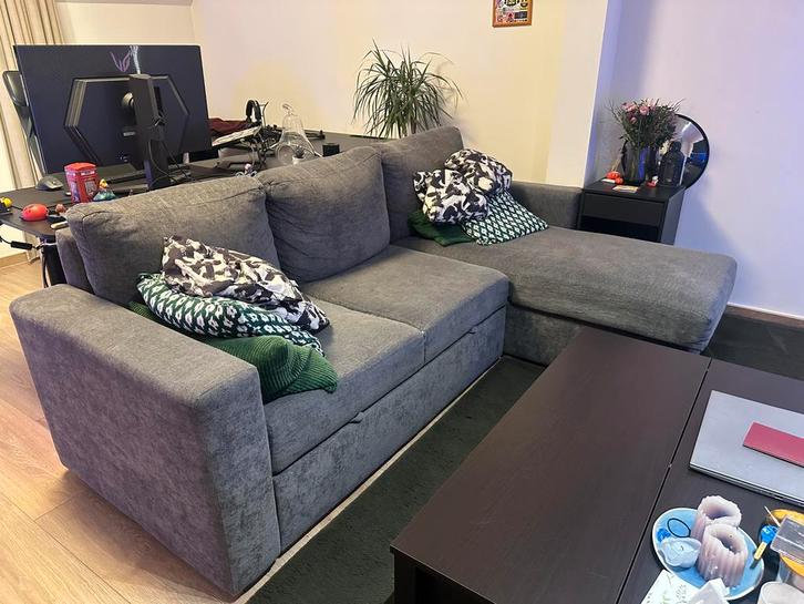 Canapé, Maison & Meubles, Canapés | Coins salons complets, Utilisé, Tissus, Enlèvement