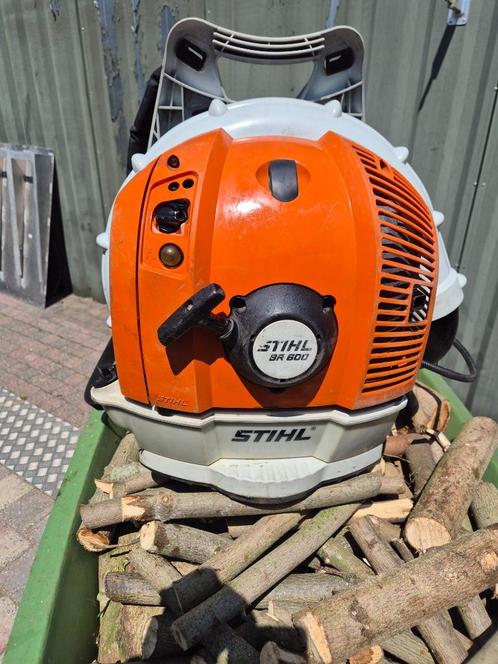 ✅  Stihl BR 600 prof. benzine bladblazer  BJ 2021, Tuin en Terras, Bladblazers, Zo goed als nieuw, Ruggedragen, Benzine, Ophalen