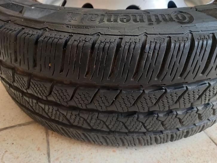 winterbanden op stalen velg, Auto-onderdelen, Banden en Velgen, Banden en Velgen, Winterbanden, 16 inch, 225 mm, Bestelwagen, Gebruikt