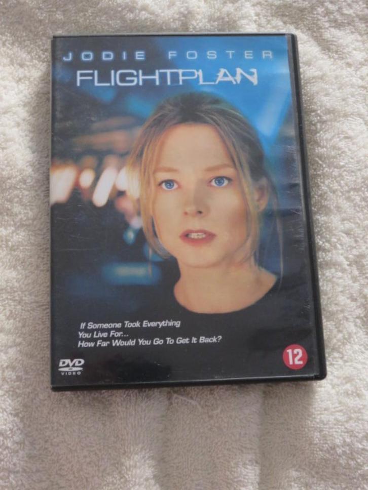 DVD: Flightplan - Jodie Foster - Peter Sarsgaard, Cd's en Dvd's, Dvd's | Thrillers en Misdaad, Actiethriller, Vanaf 12 jaar, Ophalen of Verzenden
