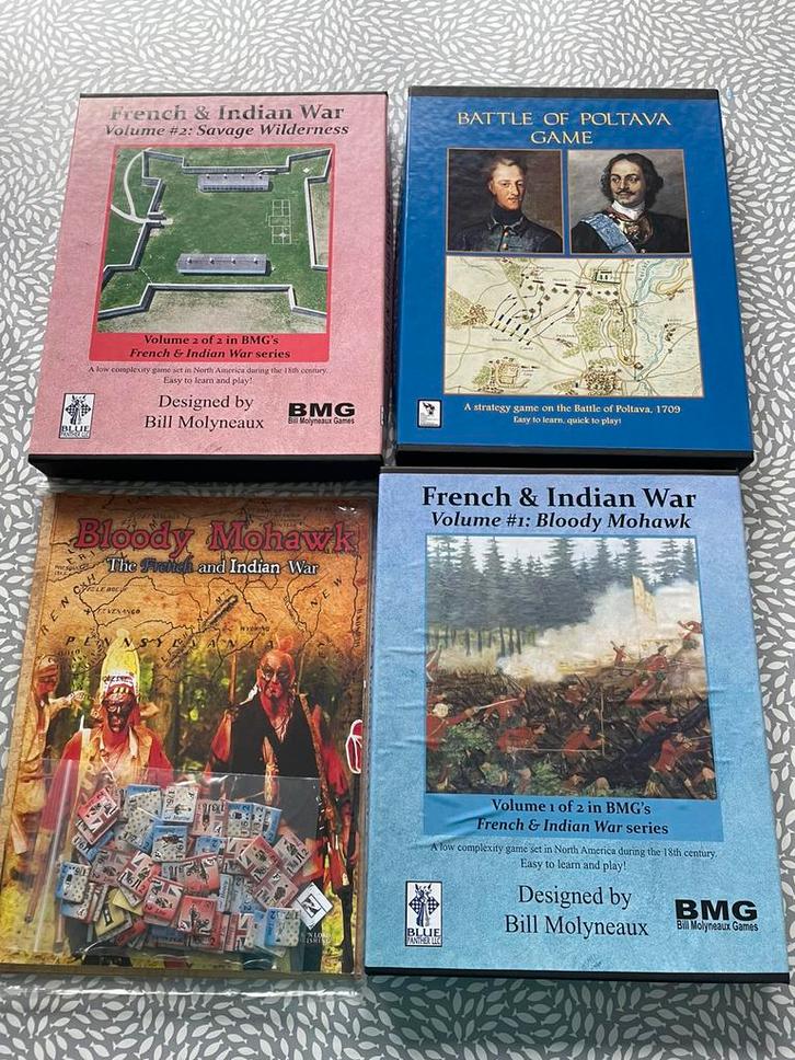 Wargames French and Indian war/ Battle of Poltava, Hobby en Vrije tijd, Wargaming, Ophalen of Verzenden