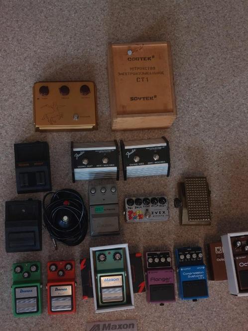 Boss Ibanez ZVEX..., Muziek en Instrumenten, Effecten, Gebruikt, Multi-effect, Ophalen of Verzenden