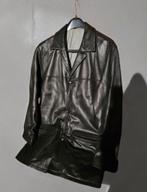 Zwarte lederen vest, Kleding | Heren, Ophalen of Verzenden, Maat 48/50 (M)
