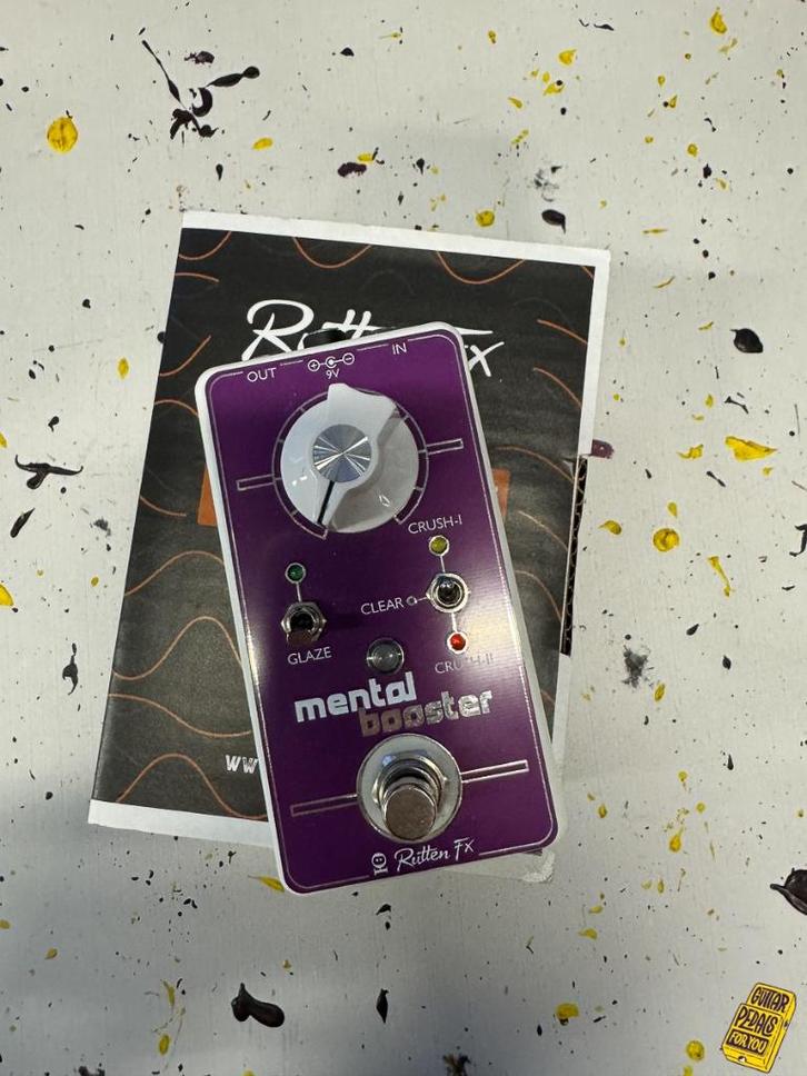 Rutten FX - Mental Booster, Muziek en Instrumenten, Effecten, Zo goed als nieuw, Volume, Overige typen, Ophalen of Verzenden