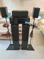 Denon AVR-X1000 + Jamo luidsprekers, Ophalen, Denon, Zo goed als nieuw, 120 watt of meer