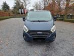 Ford Transit Custom 2020 – Automaat – 2.0 Diesel – 131 pk, Auto's, Stof, Blauw, Diesel, 5 deurs