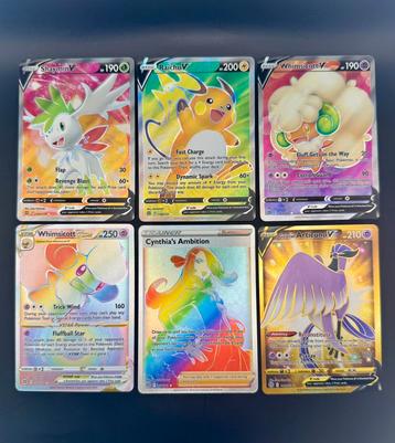 Pokémon lot - Brilliant Stars - 6x Hits beschikbaar voor biedingen