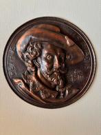 Te koop koperen wandbord ‘Rubens’, Antiek en Kunst, Ophalen of Verzenden